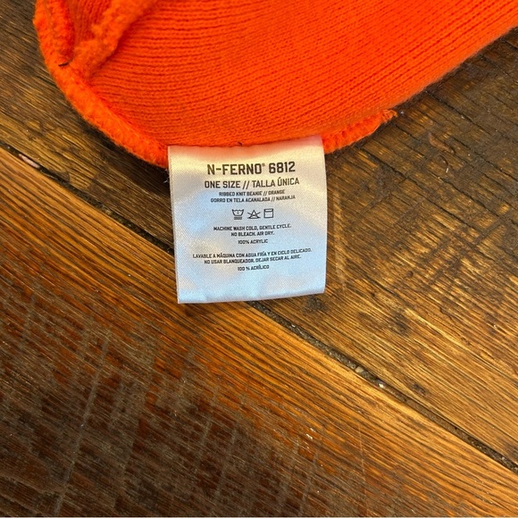 Warm Hi-Vis Work Gear Men’s Knit Beanie Hat - Picture 4 of 5